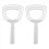 Meat Scraper Bone Dust Scraper White Scraper Bone Dust Scraper 3