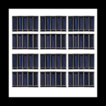 60 unidades de mini painéis solares 0,5 V 100 mA células solares painéis fotovoltaicos