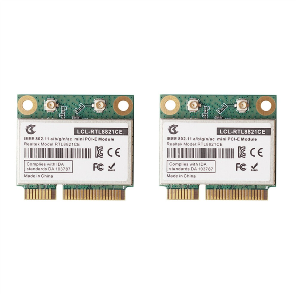 Rtl8821ce 802.11Ac For Bluetooth 4.2 433Mbps 2.4Ghz/5Ghz Dual Band 4851216603266