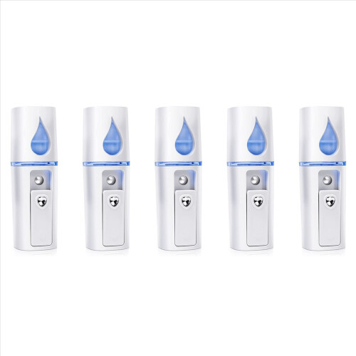 Bärbar Nano Mister Mini Steamer Atomization Vit