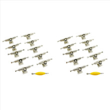 Lot de 10 trucks de 29 mm pour planche à roulettes avec écrous