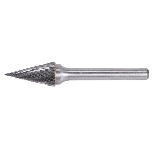 2X Λίμα διπλής κοπής από καρβίδιο βολφραμίου με μυτερό κώνο 2