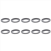 Kameralinsefilter Step Up Ring 49mm-77mm Adapter Sort