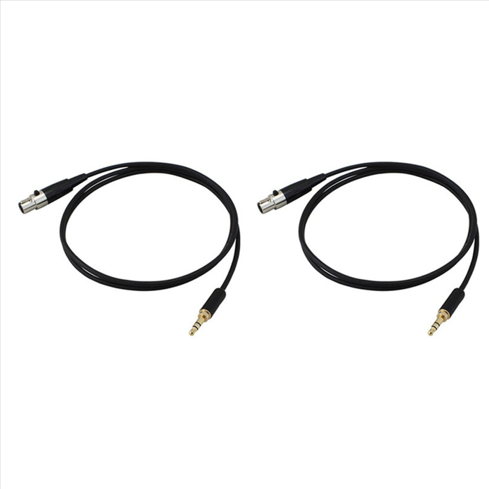 3.5Mm Jack To 3Pin Xlr Female For Bm800 Pc Headphone Stereo Amplifier Black 4851216606892