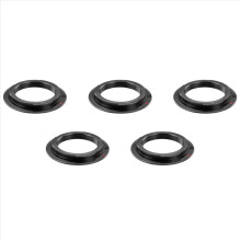 Schwarz Metall-Objektiv Montageadapter fuer M42-Objektiv