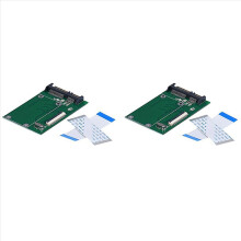40-pins ZIF 1,8-tums SSD/HDD till SATA-haneadapterkort