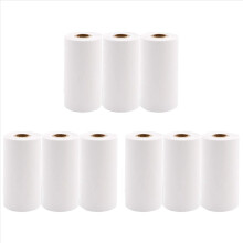 3 Rolls Printable Paper Thermal Paper 57X30mm for P1 P2