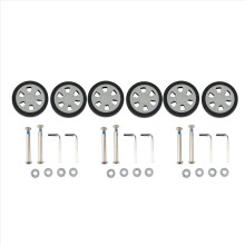 3x kladky pro kufry letadel, díly pro ztlumení tlumení, oprava 55x12mm