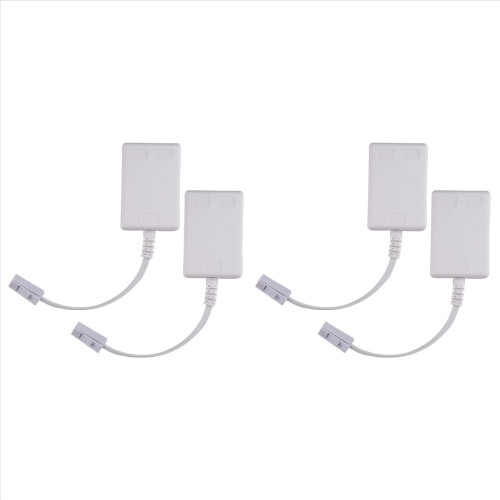 Διαχωριστής μικροφίλτρων ευρυζωνικού internet BT Plug To ADSL RJ11, 4 τεμάχια