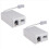 Διαχωριστής μικροφίλτρων ευρυζωνικού internet BT Plug To ADSL RJ11, 4 τεμάχια 4