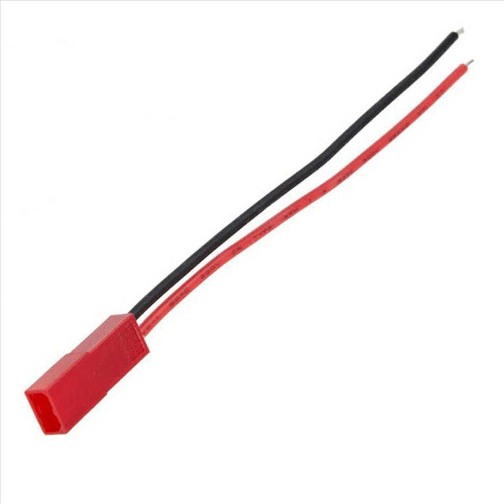 100 Pairs 10Cm Jst Connector Plug Cable Male+Female For Rc 4851216615351