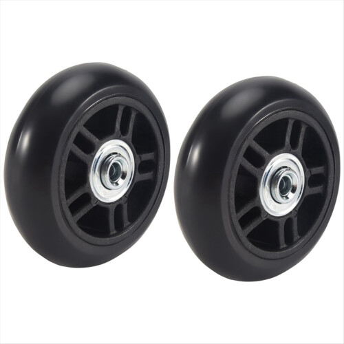 1 Paar Universal Swivel Gepäck Koffer Rad Ersatz Caster 2