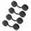 4Pack Typewriter Ribbon Twin Spool Pack Ink for Most Typewriter Black 3