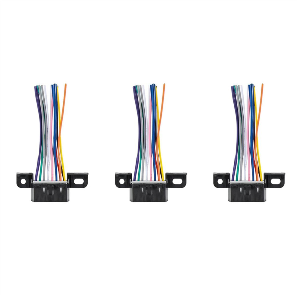 3X 16 Pin J1962f Obd2 Female To Male Diy Fixed Harness Adapter 4851216623844