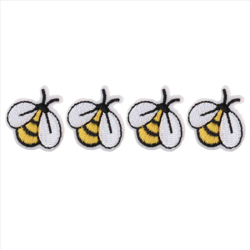 60 de patch-uri brodate cu albine, pentru haine, patch-uri DIY 1