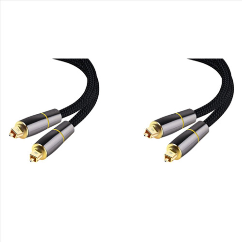 Καλώδιο οπτικών ινών HIFI 5.1 ψηφιακού SPDIF 1M για ηχείο TV Box