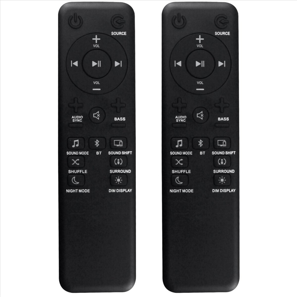 Remote Control Replace For Bar/2.1/3.1/5.1 2.1 Sound Bar, Bar 3.1 4851216619748