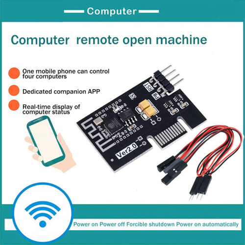 Placă de boot pentru computer desktop, placă de comutare cu aplicație WiFi, controlată de la distanță 2