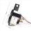 52mm 12V Auto LED Pointer Auto Boot AMP Meter Gauge 60-0-60 AMP Schwarz 4