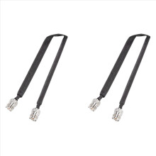 Cavo di prolunga coassiale passante per porta/finestra 2X da 50 Ohm