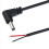DC-Stromstecker, Stecker auf blanken Draht, offenes Ende, Pigtail-Strom 6