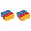 50Pack 14MM Translucent&Solid 6-Sided Dice for ,Activity 1