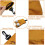 Golfbal opbergtas Dit grappige golfcadeau Golfaccessoires, bruin 6