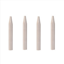 Lot de 2 poignées de raquette de badminton en bois, réparation de poignées de badminton, G6