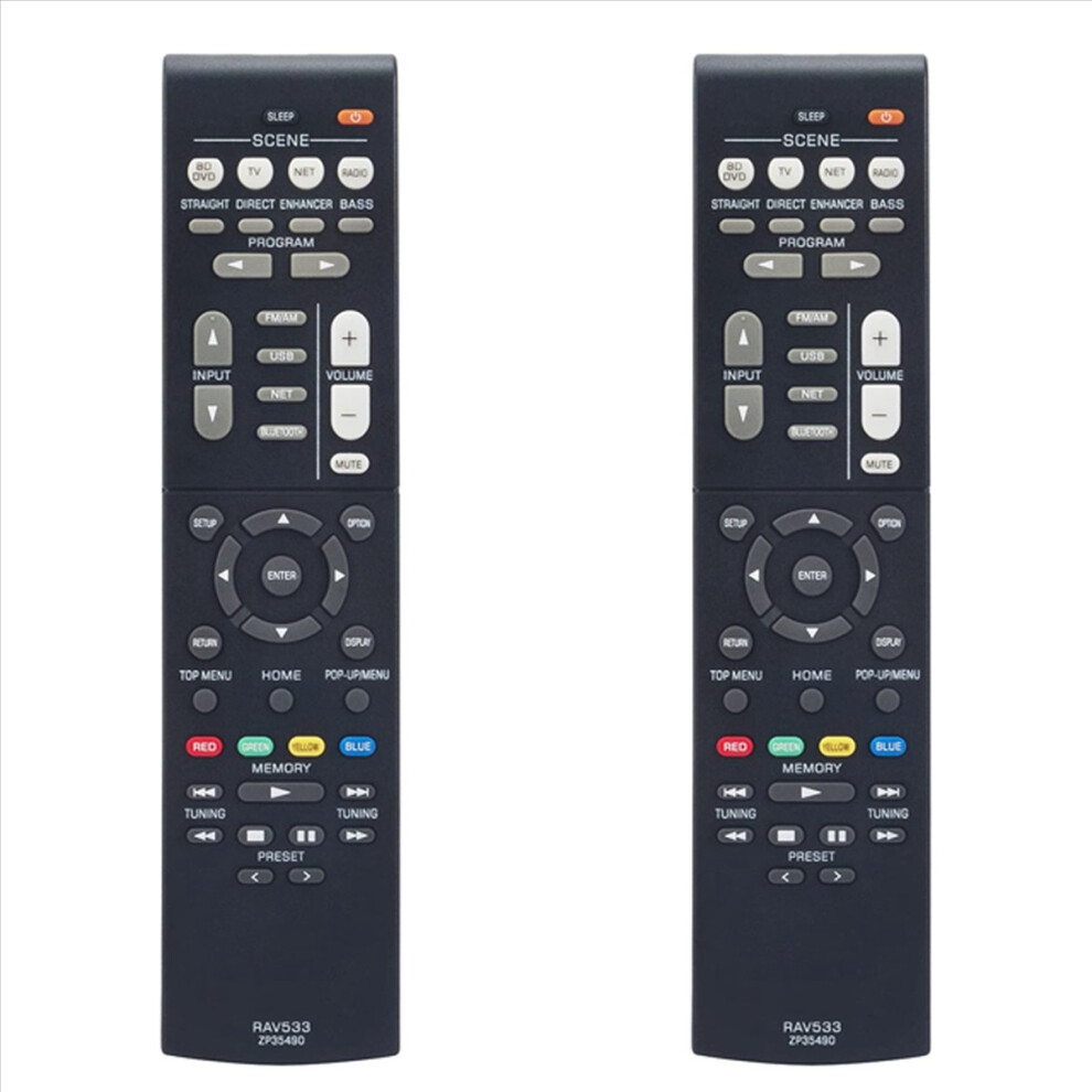 Rav533 Replace Remote Control For Av Receiver Theater System 4852508264257