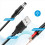 USB To DC Power Cable with 10 Interchangeable Plug Connectors Adapter 6