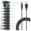 USB To DC Power Cable with 10 Interchangeable Plug Connectors Adapter 4