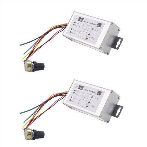 Ελεγκτής ταχύτητας κινητήρα DC9V 12V 24V 48V 60V 20A PWM 0-1200W 1