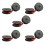 6Pack Typewriter Ribbon Twin Spool Red & Black for Most Typewriter 1