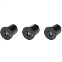 3X WF25X okular til biologisk mikroskop, størrelse 23,2 mm, synsfelt 9 mm