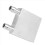 Aluminium vannkjølingsblokkkjøler for datamaskin CPU-radiator sølv 3