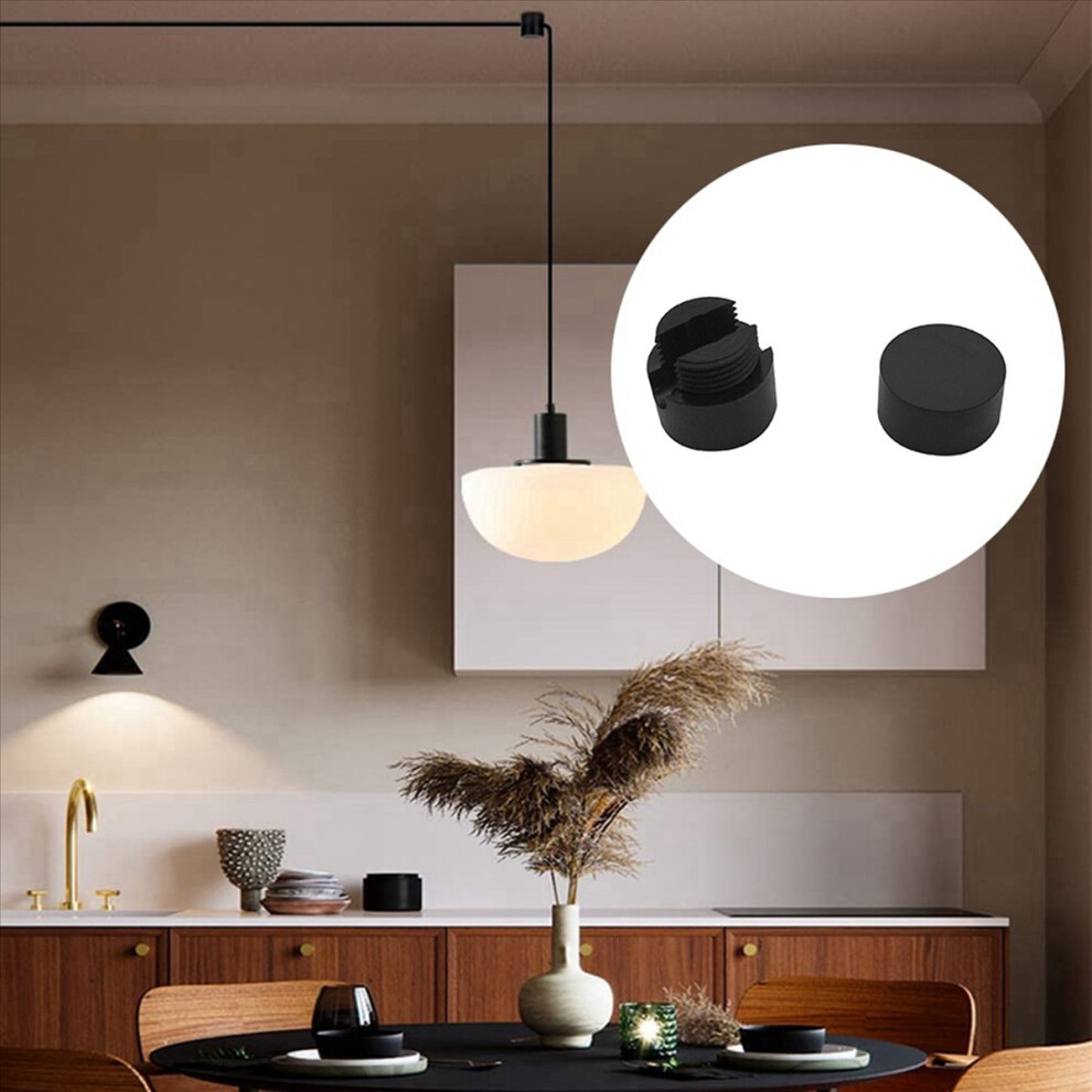 10Pcs Hook For Ceiling Hanging Light, White 4852508264585