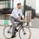 paar fietsbroekclips met reflecterende banden 2