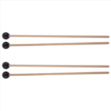 2Pcs 38.8cm Glockenspiel Xylophone Bells Mallets Head Sticks Beaters