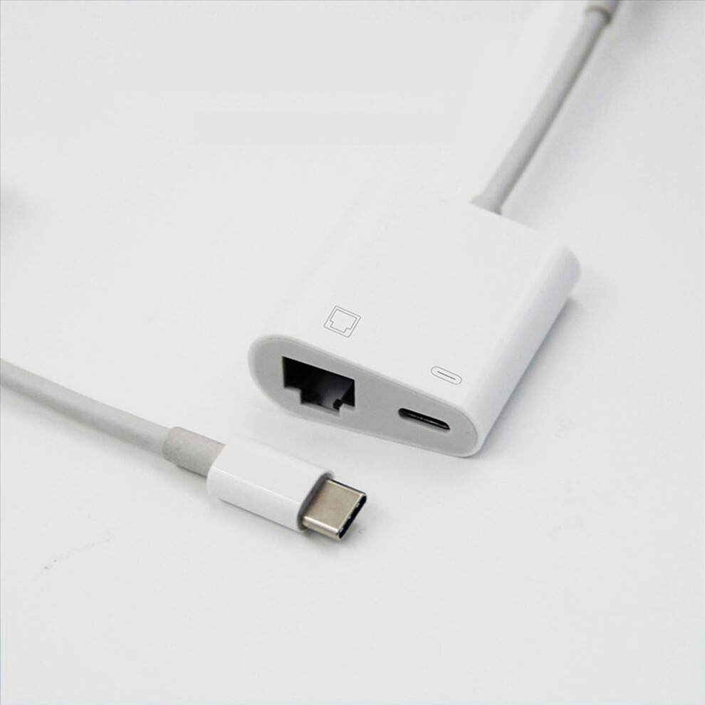 Type C Otg Ethernet Adapter Usb C To Rj45 Ethernet Converter 100Mbs 4852508270104