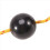 2X Rhythmic Ball, Egg Shaker Double Gourd Percussion, Nero 6