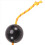 2X Rhythmic Ball, Egg Shaker Double Gourd Percussion, Nero 7