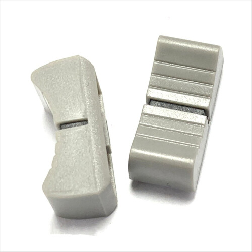 20Pcs Console Mixer Slider Fader Knöpfe für Potentiometer Grau Knopf 1