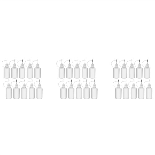 10Pcs 30Ml Kunststoff Squeezable Tip Applikator Flasche für Kleber DIY