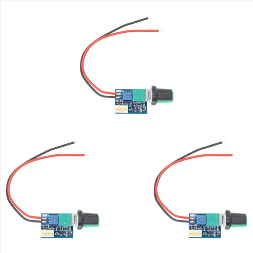 DC 12V justerbar 0%-100% PWM viftehastighetskontroller