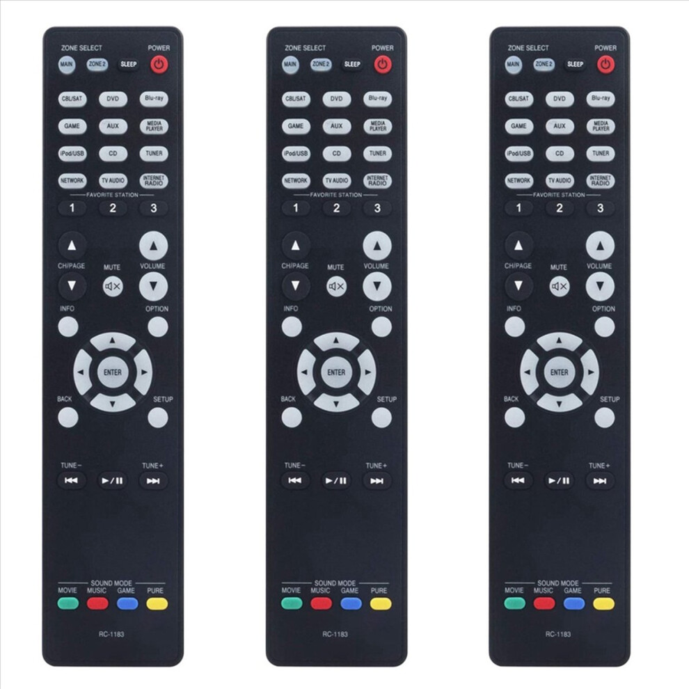 Remote Control Rc-1183 Replace For Av Receiver Avr-X2000 4852508269603