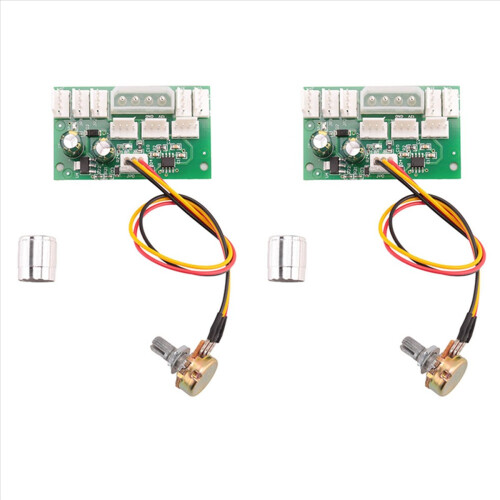 2X DC12V 8 Miner Ventilatorhastighed PWM Controller 8-kanals Hub Højeffekt