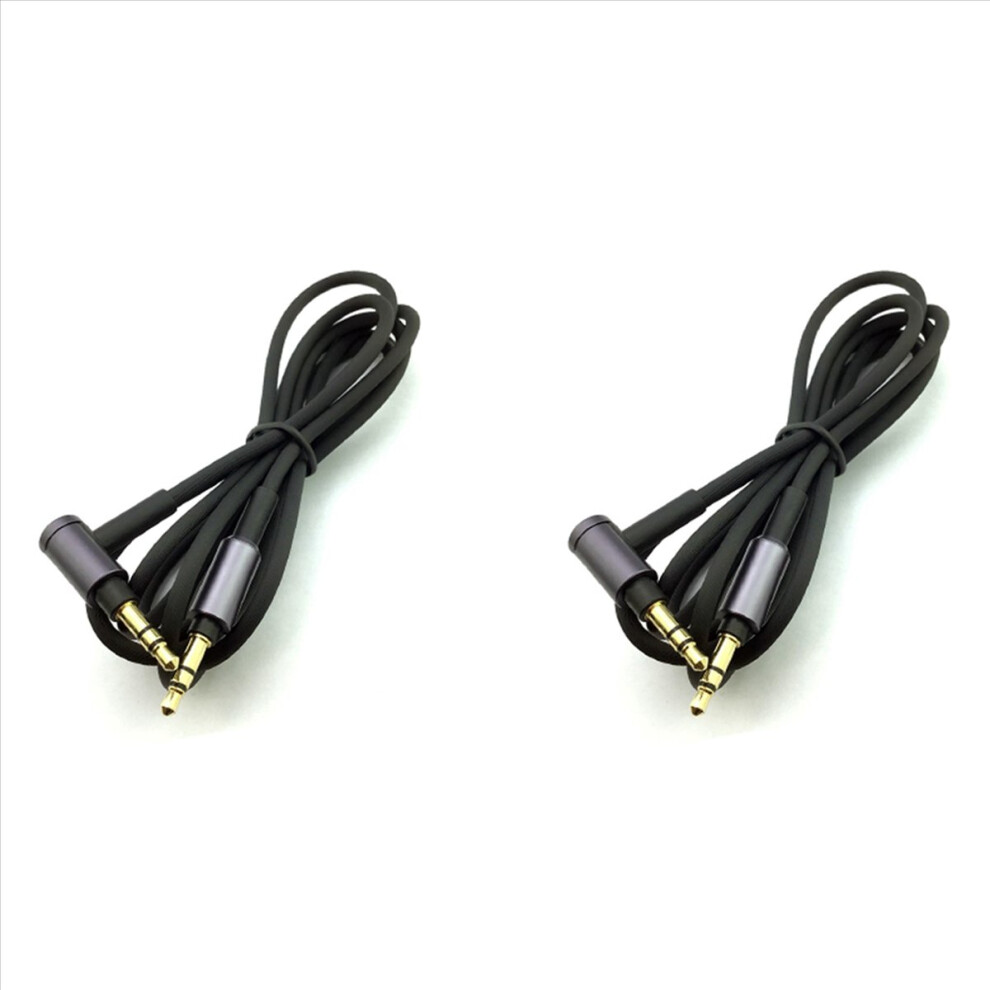 For Wh-1000 Xm2 Xm3 Xm4 3.5Mm Audio Cable,( Without Mic) Black 4852508276557