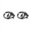 2X Security Earpiece Headset for CP040 DP1400 GP68 1