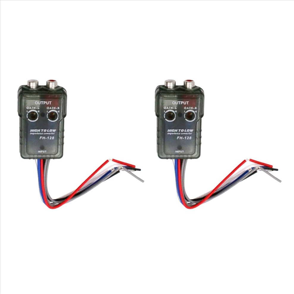 High Level Speaker Car Audio High To Low Subwoofer Audio Converter 4852508280448