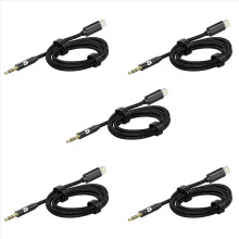AUX kábel do auta pre audio kábel Aux kábel do 3,5 mm prémiového audio